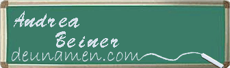 Andrea Beiner Visitenkarte